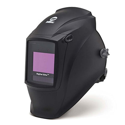 Miller 289755, Black Digital Elite Auto Darkening Welding Helmet with ClearLight 2.0 Lens