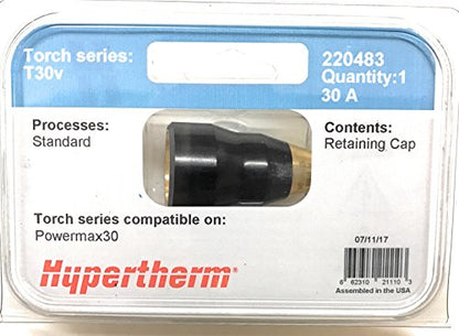 Hypertherm 220483 Powermax 30 Retaining Cap