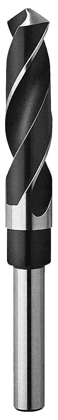 Triumph Twist Drill Co. 091744 11/16 Diameter T9 High Speed Steel Drill, Black and Bright Finish, 1-Pack