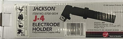 Jackson J4 400 Amp Electrode Holder, Pack of (1)