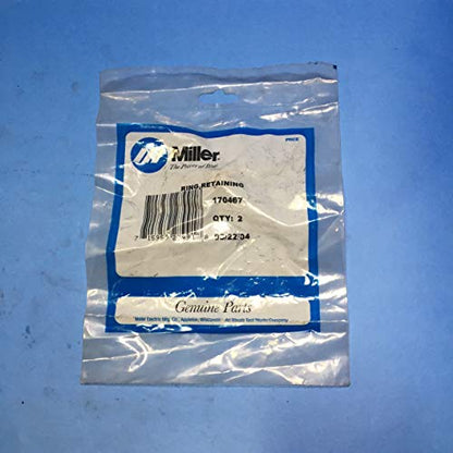 Miller 170467/R402-4 Ring, Retaining, Pack of (2)