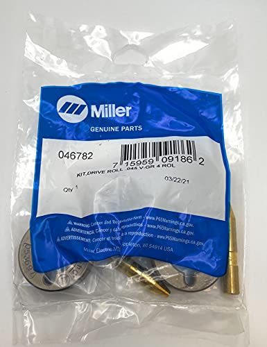 Miller Electric 046782, 4 Roll .045 MIG V-Groove Drive Roll Kit