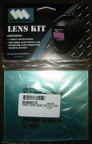 Weldmark Outside Lenses for Black, Red Flames & Blue Flames Welding Helmets