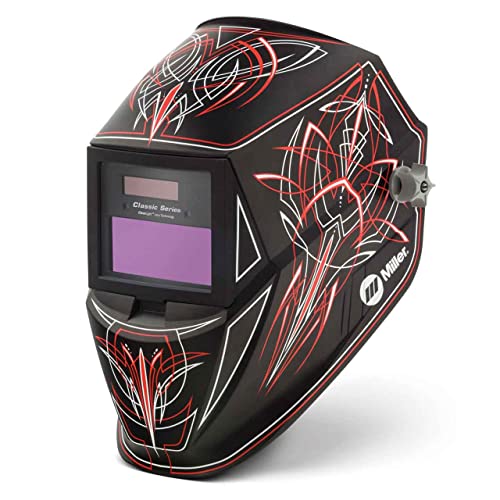 Miller 287815 Classic Series Auto Darkening Welding Helmet with ClearLight Lens, Rise