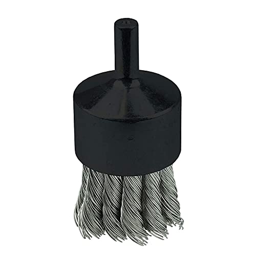 Weiler, 10031,  1-1/8-Inch Stainless Steel Knot Wire END Brush .014-Inch, Pack of (10)