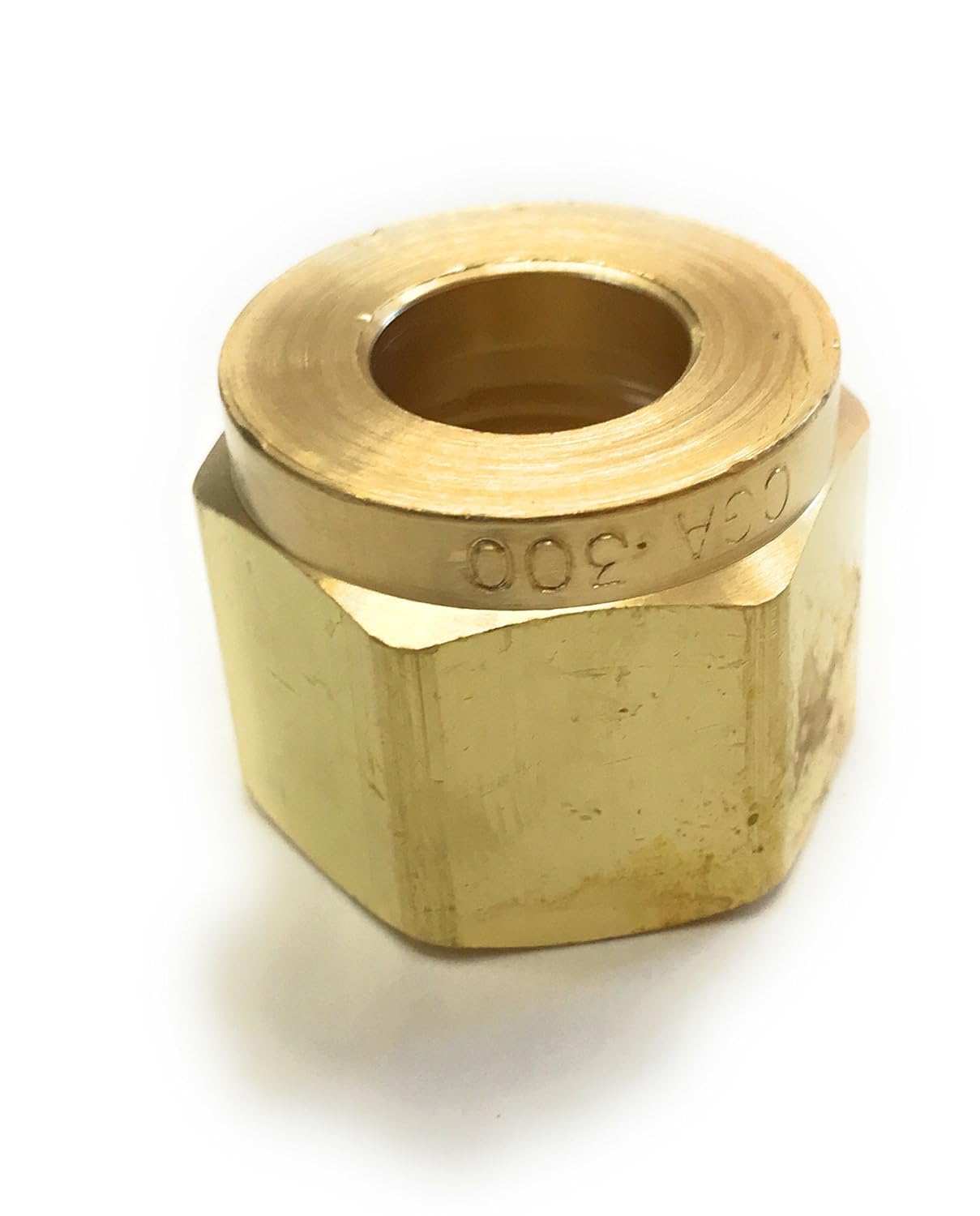 Western Enterprises, 16-2, Gas Service, CGA-300, Hex Nut, For Acetylene, Pack of (1)