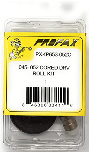 Profax PXKP653-052C, Lincoln Style .045-.052 VK-Groove Drive Roll Kit