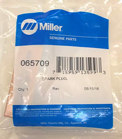 Miller 065709 Spark Plug, Onan (P-216/218/220)