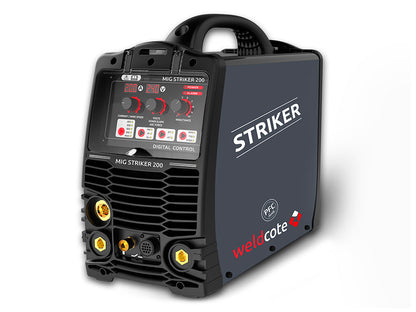 Weldcote Metals Mig Striker 200 DC Inverter Mig, Tig, and Stick welder 110v/220v Input power